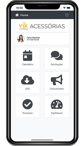 App Acessórias Vik Contabilidade
