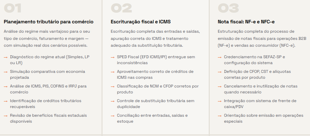 Contabilidade para comércio - comércio2 - vik contabilidade
